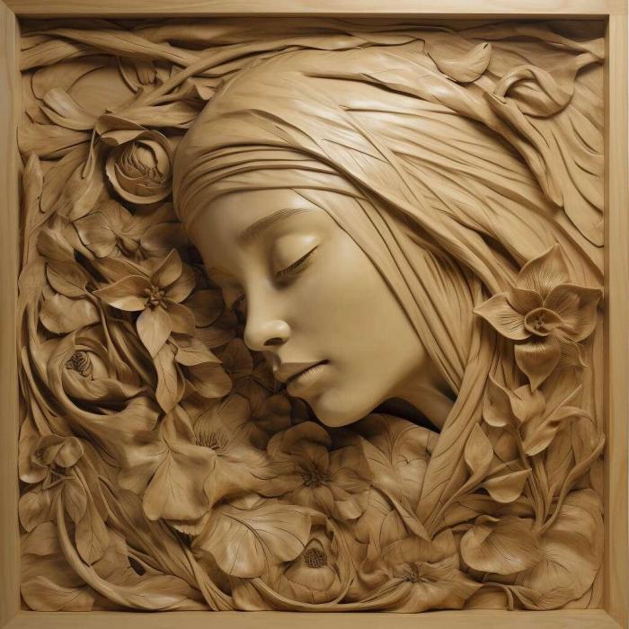 نموذج ثلاثي الأبعاد لآلة CNC 3D Art 